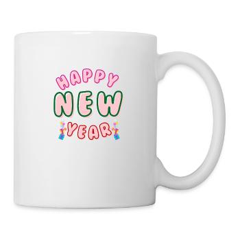 Happy New Year - Mug - white - Right