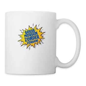 BONJOUR SANS SOUCIS - Mug blanc - blanc - Droite