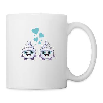 Monstre Amour d’Hiver - Mug blanc - blanc - Droite