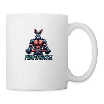 Pumpernickel Gym Training Funny - Mug - white - Right