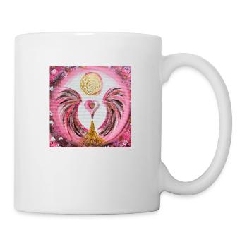 Herzengel Herzhandlung - Tasse - Weiß - Rechts