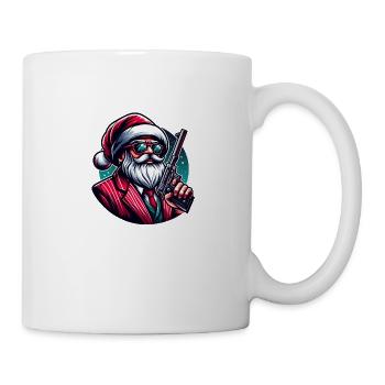 Mafia Weihnachtsmann - Tasse - Weiß - Rechts