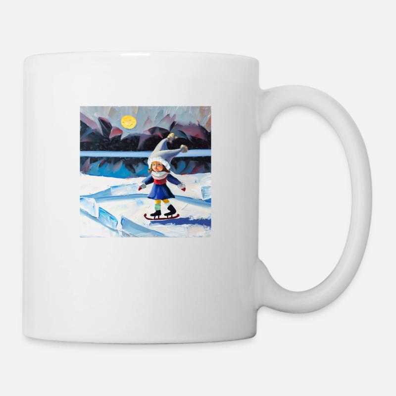 Le miracle de l’hiver - Mug blanc - blanc