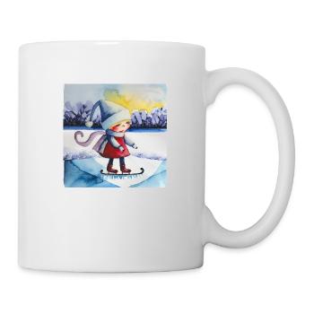 Ein bisschen Frost - Tasse - Weiß - Rechts