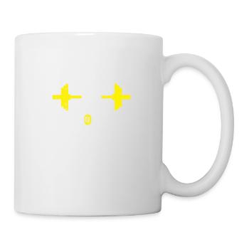 Gym quotes happy hour - Mug - white - Right