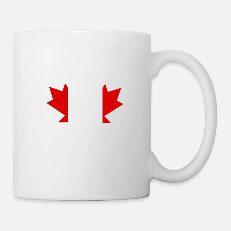 Canada Canada Feuille d’érable - Mug blanc - blanc