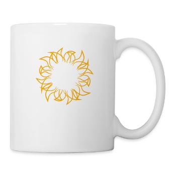 Bright Sun Rays Summer Glow Light Warmth - Mug - white - Right