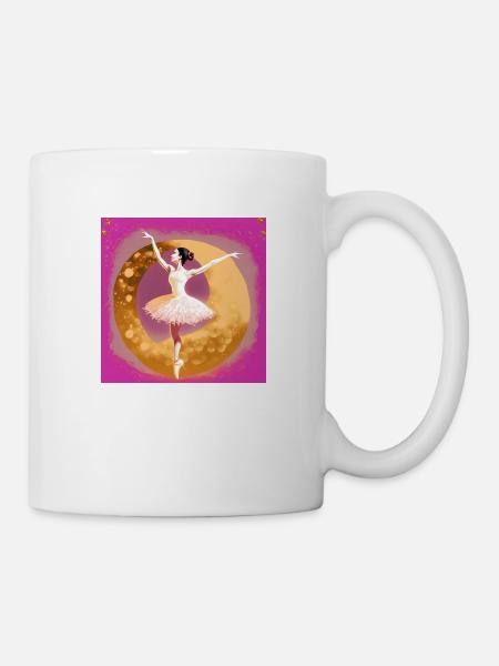 Künstlerischer Tanz - Tasse - Weiß