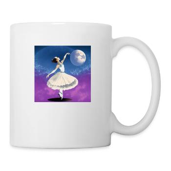 Zehenspitze - Tasse - Weiß - Rechts