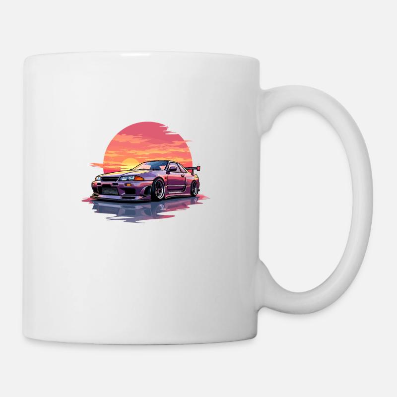 Skyline Sunset - Mug - white
