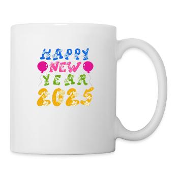 Happy New Year 2025 - Mug - white - Right