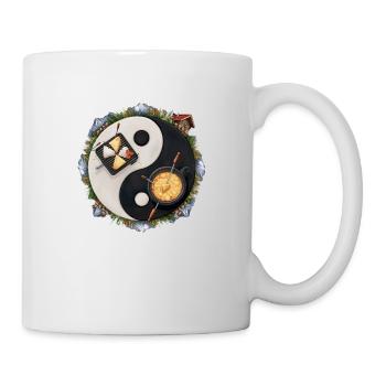 Yin Yang alpin - Tasse - Weiß - Rechts