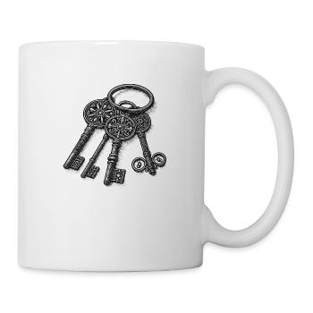Bunch of keys - Mug - white - Right