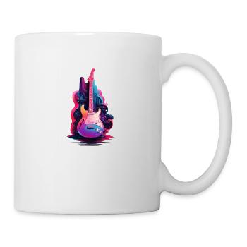 Guitare Rock Musique - Mug blanc - blanc - Droite