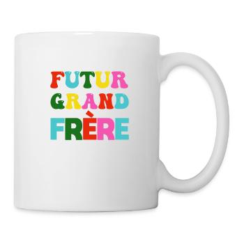Futur grand frère - annonce futur grand frère - Mug blanc - blanc - Droite