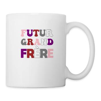 Futur grand frère - annonce futur grand frère - Mug blanc - blanc - Droite