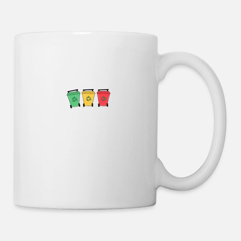 Ich kann nicht, ich kann recyceln - Tasse - Weiß