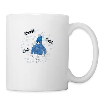 Always Cold Club Skeleton Design - Mug - white - Right