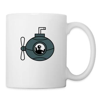 U-Boot Unterseeboot Tauchgang Tauchboot Kapitän - Tasse - Weiß - Rechts