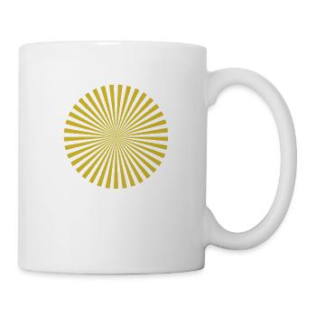 Radiant as the sun – pure energy in design - Mug - white - Right