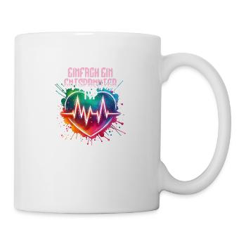 Entspannter Typ - Tasse - Weiß - Rechts