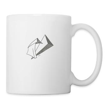 Figurine graphique fantaisie - Mug blanc - blanc - Droite