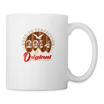 Ikonisches Jubiläum 2014 - Tasse - Weiß - Rechts
