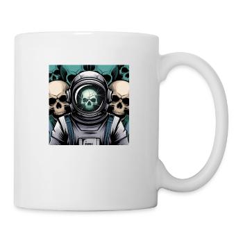 Psychedelischer Raum - Tasse - Weiß - Rechts