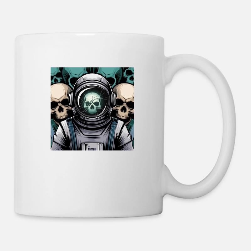 Psychedelischer Raum - Tasse - Weiß