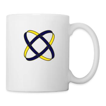 Two rings - Mug - white - Right