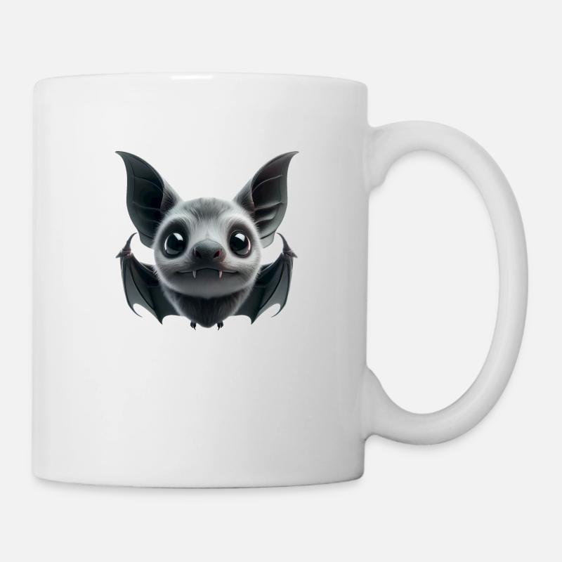 Fledermaus 1 - Tasse - Weiß