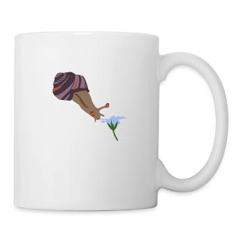Fumoir d’escargots - Mug blanc - blanc - Droite