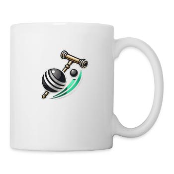 Croquet logo - Mug - white - Right