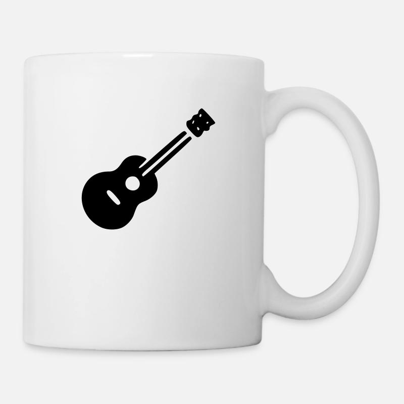Guitare - Mug blanc - blanc