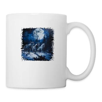 The fairy tale of the bad wolf ? - Mug - white - Right