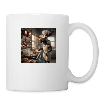 Moose steak - Mug - white - Right