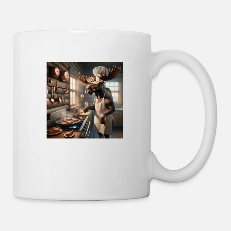 Moose steak - Mug - white