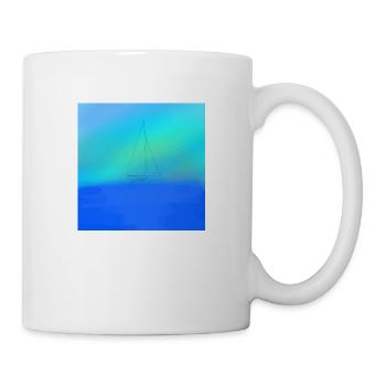 Sail the world - Mug - white - Right