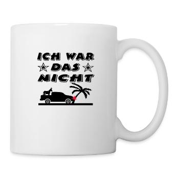 Auto - Tasse - Weiß - Rechts