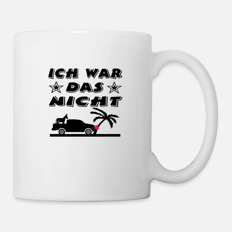Auto - Tasse - Weiß