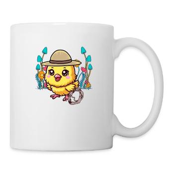 animaux mignons poussin wild west enfants enfant - Mug blanc - blanc - Droite