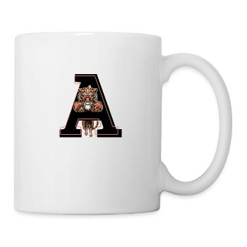 Brief an Tiger - Geschenkidee - Tasse - Weiß - Rechts
