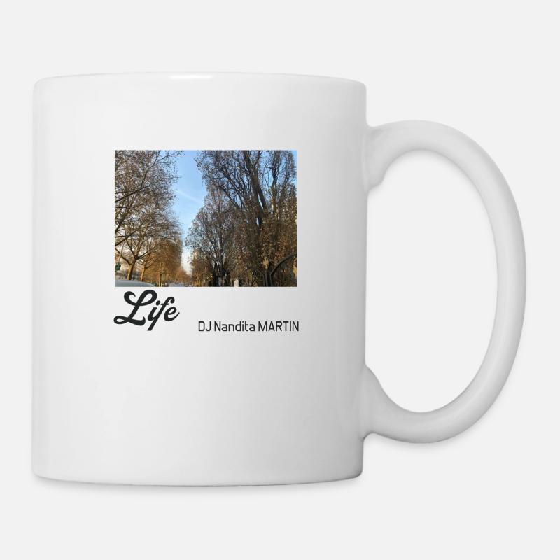Life - Mug blanc - blanc
