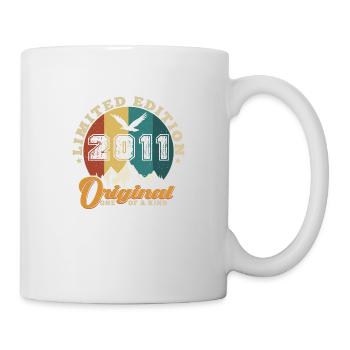 Original 2011 Vintage - 2011 Birthday Gift - Mug - white - Right
