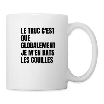 The thing is that I don't give a damn - Mug - white - Right