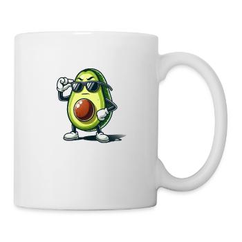 Avocado - Tasse - Weiß - Rechts