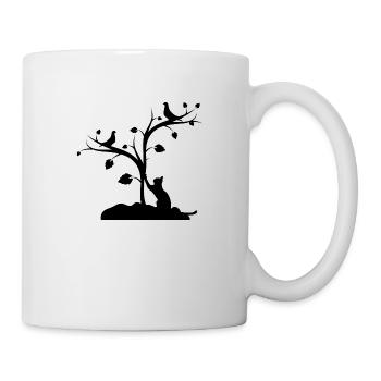 Chat - Mug blanc - blanc - Droite