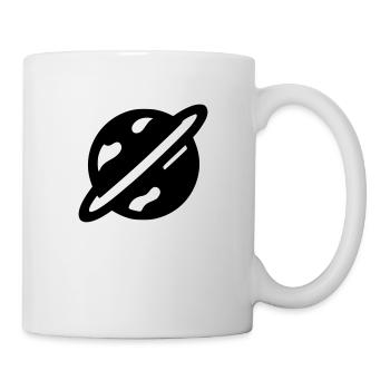 Planet - Tasse - Weiß - Rechts
