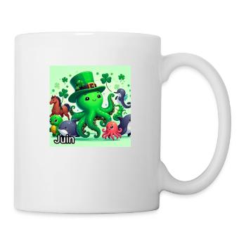 JUIN - Mug blanc - blanc - Droite