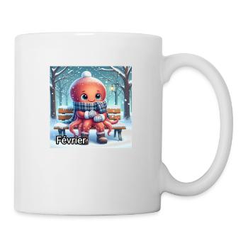 FEV - Mug blanc - blanc - Droite
